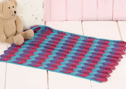 Crochet Blankets in Sirdar Snuggly Pearls DK - 4546 - Downloadable PDF