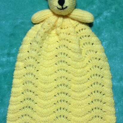 Teddy Bear Baby Comforter Blanket