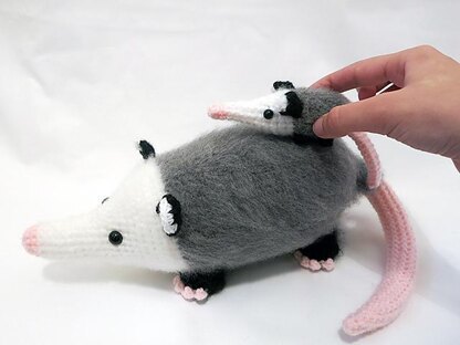 Amigurumi Opossum