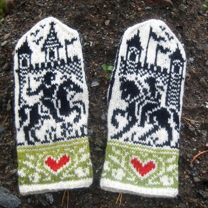 Swords & Roses - knitting pattern