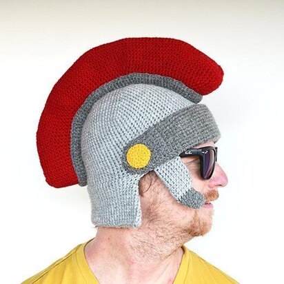 Roman Helmet Crochet Pattern