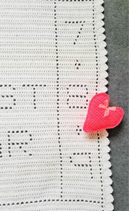 My First Year Filet Blanket