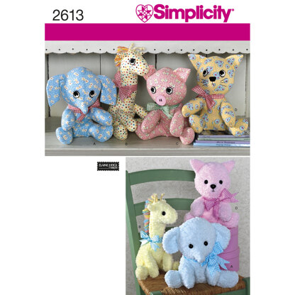 Simplicity Crafts 2613 - Paper Pattern, Size OS ONE SIZE