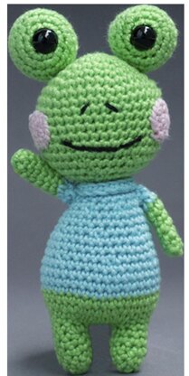 Crochet Pattern for the Frog Toni!