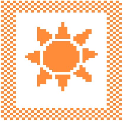 Sun Dishcloth