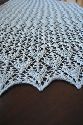 Valentine's Lace Shawl