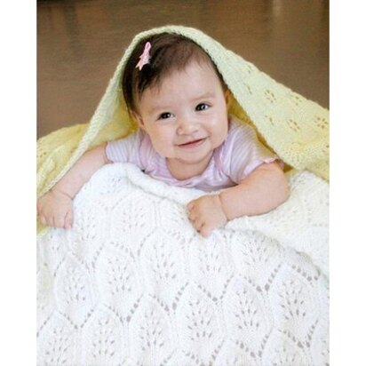Fiber Trends CH48 Light & Lacy Baby Blankets