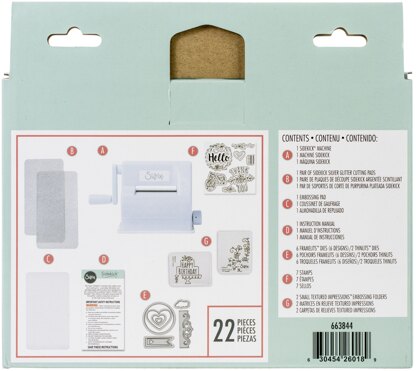 Sizzix Sidekick Starter Kit Limited Edition - Sky