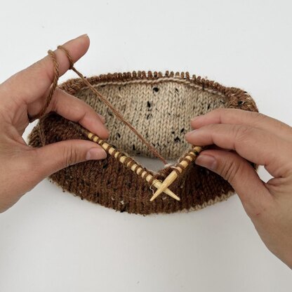 Easy Double Brim Knit Hat