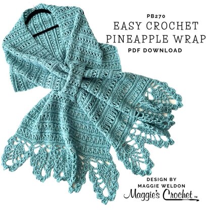 Pineapple Wrap Crochet Pattern