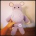 Hannah the Hippo Amigurumi Stuffie