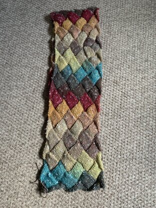 Entrelac Scarf