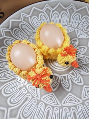 Chick and Lamb Creme Egg Baskets