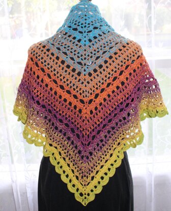 Sunset Shawl