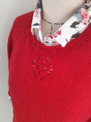 Rouge Classic Raglan Sweater