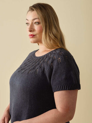 Orinne Top in Berroco Modern Cotton - Downloadable PDF