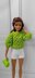 Pink sweater for dolls