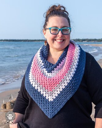 South Hampton Triangle Shawl