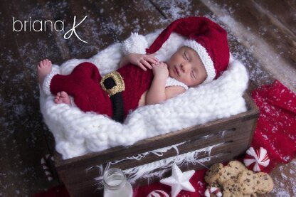 Santa Overall and Hat