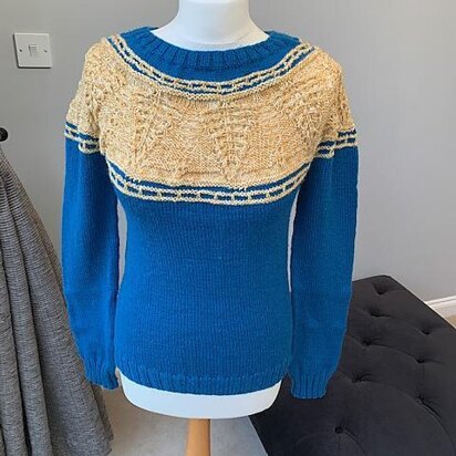 Gold Leaf Sweater