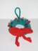 Christmas wreath ornament