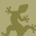 Lizard Blanket Knitting Pattern, Knit and Purl only motif laphgan