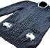 Ladies Sheep Sweater, Hat and Gloves