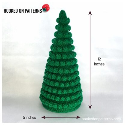 Hoooked Crochet Kit Christmas Tree - Recycled Christmas Decoration