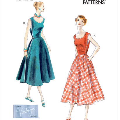 Vogue Misses' Wrap Dress V1864 - Sewing Pattern