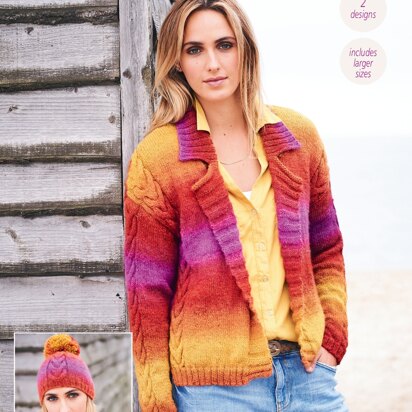 Jacket and Hat in Stylecraft Dream Catcher DK - 9601 - Downloadable PDF