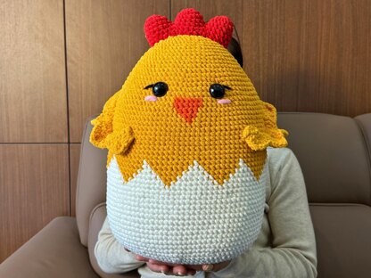 Chicken Egg Pillow