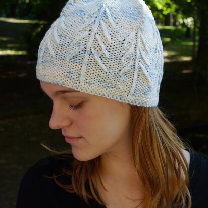 Snowy Woods Hat - knitting pattern