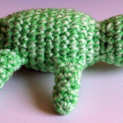 Crochet Pattern Mini Cuddle Croco!
