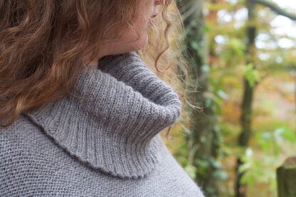 Regensberg cozy cowl-neck