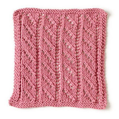 Folly Beach Washcloth in Lion Brand Cotton-Ease - 90405