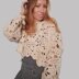 Boho Crochet Lace Oversized Sweater