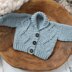 Modern Baby Cabled Cardigan