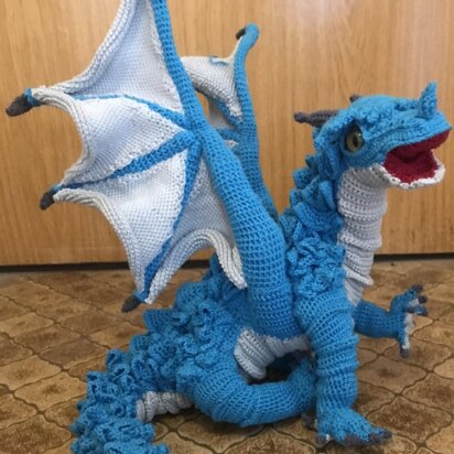 Amigurumi dragon Drachilein