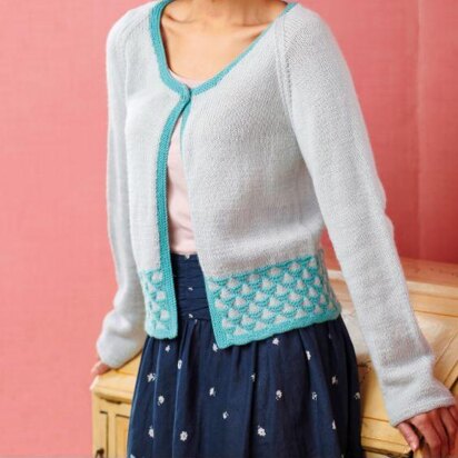 Mosaic Border Cardigan