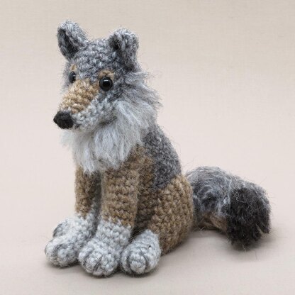 Winter Woolfie the realistic wolf