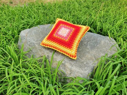 Sunset Dream Granny Cushion