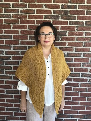 Tuscan sun shawl