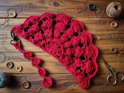 Crochet half Circle Bag Pdf + Video Tutorial