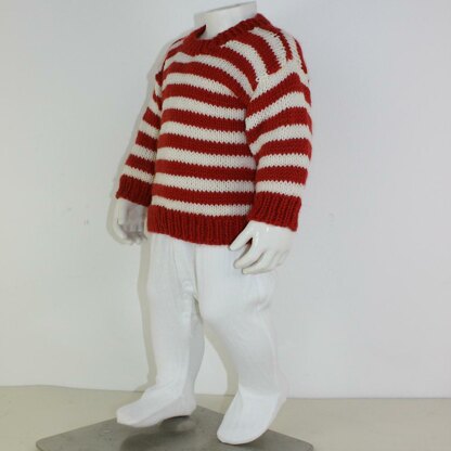 Baby Simple Stripe Sweater