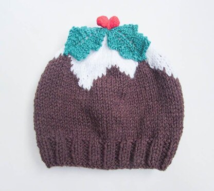 Christmas Pudding Baby Beanie Hat