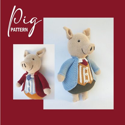 Pigling Bland Pig Crochet Pattern