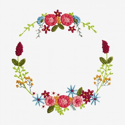 DMC Magical Wreath - PAT1104S - Downloadable PDF