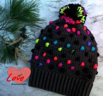 Puff Stitch Hat