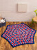 Patriotic Hexagon Baby Blanket in Red Heart Super Saver Economy Solids and Prints - LW4593 - Downloadable PDF