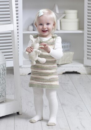 Cardigan, Top & Dress in King Cole DK - 5113pdf - Downloadable PDF